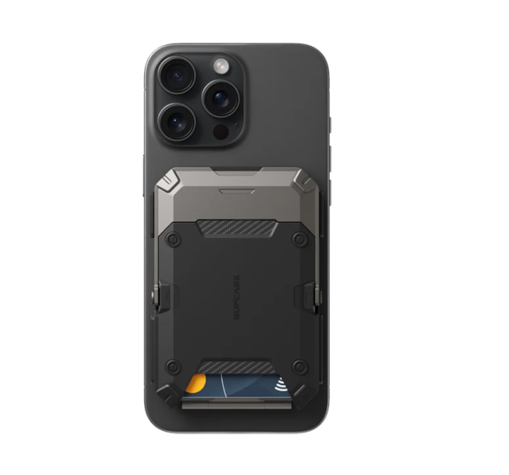 MagFlip Magnetic Wallet with Stand-Black